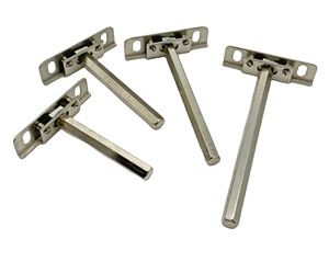 Silver Furniture <b>Hardware</b> Zinc Alloy Cabinet Glass Shelf Holder Shelf Support Peg - Product Image 1
