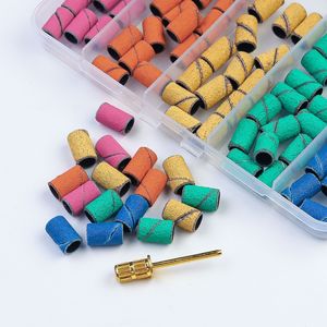 30 pièces de bandes abrasives à grain fin colorées pour ponceuse à ongles électrique, pour manucure personnelle - Product Image 6