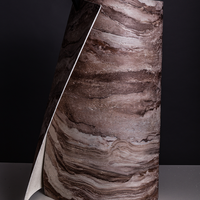 Panneau de pierre flexible haute durabilité MCM, placage de pierre souple résistant aux intempéries pour la décoration de façades et d'intérieurs