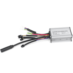 ชุดแปลงมอเตอร์ไฟฟ้าจักรยานแบบไร้แปรงถ่าน 6 หลอด 36/48V 15A 250W DC พร้อมคอนโทรลเลอร์ KT 6 MOS อลูมิเนียม กันน้ำได้ทุกสภาพอากาศ - Product Image 1