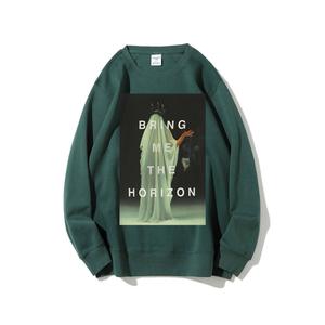 Camiseta <span class=keywords><strong>de</strong></span> la banda <span class=keywords><strong>Bring</strong></span> <span class=keywords><strong>Me</strong></span> the <span class=keywords><strong>Horizon</strong></span>, estilo retro rock, manga larga, vintage, con cuello redondo - Product Image 2