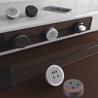 Touchmi Power UK/US/EU Track Socket electrodomésticos inteligentes adaptador de enchufe electrónico toma de corriente estándar enchufes montados en la pared con Usb