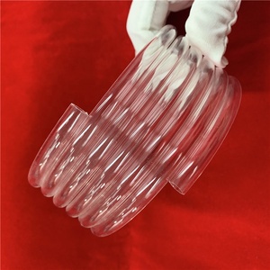 Tubo <span class=keywords><strong>de</strong></span> Cuarzo en Espiral, Tubería <span class=keywords><strong>de</strong></span> Sílice Fundida Resistente a Altas Temperaturas, para Calefacción, Alta Pureza, Tamaño Personalizado - Product Image 3