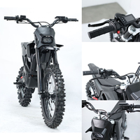 Motocicleta Eléctrica Todoterreno de Alta Potencia 5500W para Adultos, Nueva Tendencia de Fábrica, Motocross con Batería de 60V 27Ah y Velocidad de 70km/h
