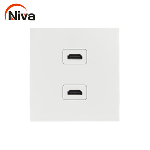 Niva NV5 重型不锈钢面板墙壁插座 单/双 H D <span class=keywords><strong>M</strong></span> I 插座 英国/美国/欧盟标准 - Product Image 3