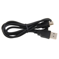 Cable USB-A Mini USB 2.0, Velocidad de Transferencia de 480 Mbps, Conectores Niquelados, Negro, para Teléfonos Móviles, Bancos de Energía, Cámaras, Computadoras