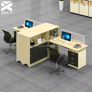 Escritorio Modular para Oficina de 4 a 6 Personas, Espacios de Trabajo Compartidos, Mesa de Oficina, Estación de Trabajo Abierta, Muebles de Oficina - Product Image 4