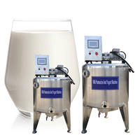 Pasteurisateur Commercial Compact 1000 kg 500 kg/h 50L pour Lait et Jus de Fruits – Prix Compétitif