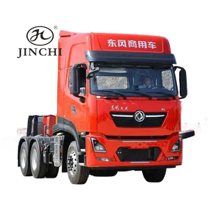 2024 Dongfeng kl 6x4 4x2 heavy duty lorry 40 ton tow capability 450hp AMT automatic tractor truck head