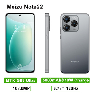 Téléphones portables en gros Meizu <span class=keywords><strong>Note</strong></span> <span class=keywords><strong>22</strong></span> Android 15 de haute qualité, double SIM, smartphones 4G LTE pour l'Éthiopie - Product Image 2
