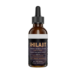 OEM Pure Himalayan Organic <b>Shilajit</b> Resin Liquid Drops <b>Oil</b> 85 Trace Minerals Fulvic Acid Vitamins Active Ingredient Adult 50ml - Product Image 1