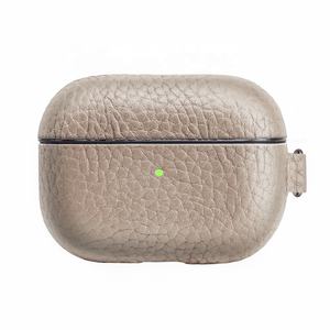 Housse <span class=keywords><strong>de</strong></span> protection en cuir <span class=keywords><strong>de</strong></span> vache pour <span class=keywords><strong>Airpods</strong></span> Pro 1 2 3 Versions, nouveau Design <span class=keywords><strong>de</strong></span> <span class=keywords><strong>marque</strong></span> <span class=keywords><strong>de</strong></span> luxe OEM ODM pour <span class=keywords><strong>Airpods</strong></span> 2022 - Product Image 1