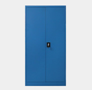 Meubles de bureau modernes, bibliothèque métallique réglable, armoire à portes battantes verticales, classeur pour l'école et la salle de sport - Product Image 2