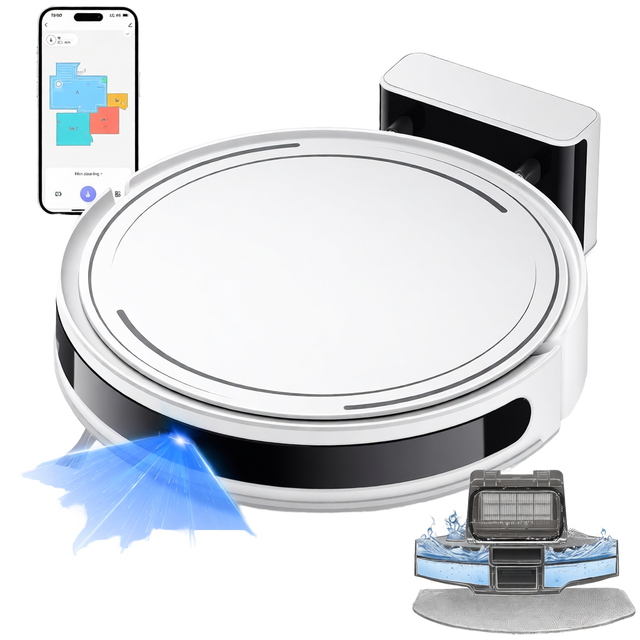Pet Hair Robot Vacuum Cleaner Automatic Sweeping Anti-Clog Filter Mini Smart Hair Carpet Hardwood Floor Factory Wholesale Home