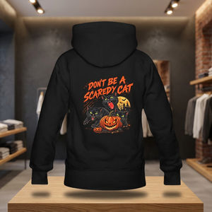 Sudadera con Capucha de Algodón para Halloween, Sudadera con Capucha de Felpa Gruesa, Estampado en la Espalda, Ropa Casual de Calle para Hombre - Product Image 2