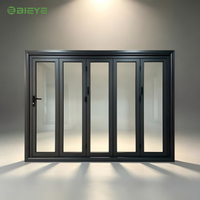 Ventana de Aluminio con Borde Estrecho Resistente a la Presión del Viento que Ofrece una Vista Panorámica para Edificios Residenciales de Gran Altura