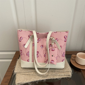 Elegante Borsa a Spalla Versatile Primaverile di Nuova Collezione, Grande Capacità, Casual, Personalizzata, Alla Moda, Semplice, Borsa Tote da Donna - Product Image 3