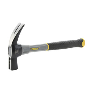 Marteau de charpentier Stanley 16 oz avec tête en acier et lance-clous magnétique pour les travaux de menuiserie et de construction - Product Image 1