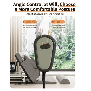 Rehausseur de dossier de lit électrique, matelas d'assistance réglable <span class=keywords><strong>pour</strong></span> personnes âgées et soins à domicile - Product Image 3