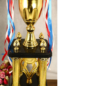 Four Pillar <b>Trophy</b> 8003A 82Cm Metal <b>Engraving</b> Group Award - Product Image 2