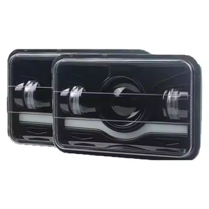 Proyector de Alta Calidad S1 con Luz Alta y Baja, Lente de Faro Cuadrada de 4x6 Pulgadas, 45 Vatios, IP68 Impermeable, 12-24v DC, Ajuste Universal - Product Image 3