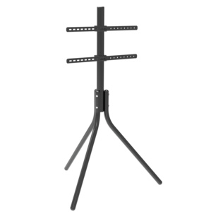 VESA 400x400 cho 23-65 "Chiều cao có thể điều chỉnh xách tay màu đen màn hình phẳng hiển thị nghệ thuật TV tầng <span class=keywords><strong>Tripod</strong></span> núi đứng - Product Image 2