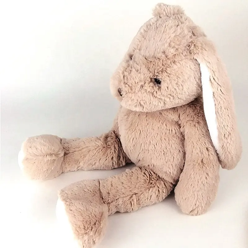 Lapin en peluche beige foncé, 20 pièces, jouet doux, liquidation 2020