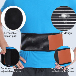 Cinturón de soporte abdominal para <span class=keywords><strong>hernia</strong></span> <span class=keywords><strong>umbilical</strong></span> ajustable y transpirable con almohadilla de silicona RUNYI - Product Image 4