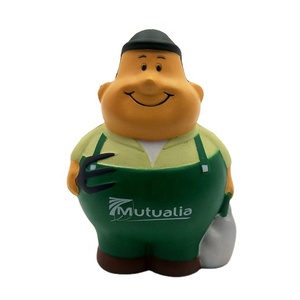 뚱뚱한 노동자 질퍽한 장난감 참신 안티 불안 스트레스 볼 선물 PU 폼으로 만든 - Product Image 1