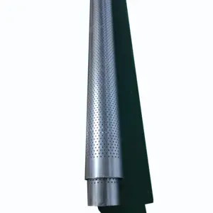 304 cilindrica in acciaio inossidabile Pipe304/316 con filtro perforato tubo perforato in acciaio inossidabile