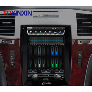 Máy Phát Đa Phương Tiện Màn Hình Cảm Ứng Lớn Dọc Theo Phong Cách Tesla Cho Xe Hơi Cadillac Escalade 2007-2014 Thiết Bị Đầu Radio Âm Thanh DVD GPS - Product Image 6