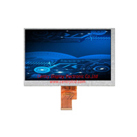 Écran LCD d'alimentation directe d'usine Support d'affichage couleur 7 "avec fonction tactile TP Interface LVDS Smart Home