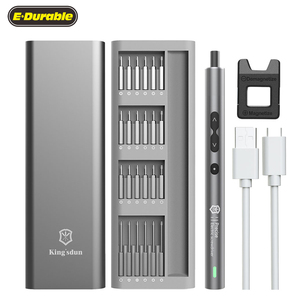 Nouveauté : <span class=keywords><strong>Tournevis</strong></span> électrique de type pistolet 51 en 1, portable, rechargeable, avec jeu de embouts, outils de réparation ménagers - Product Image 1
