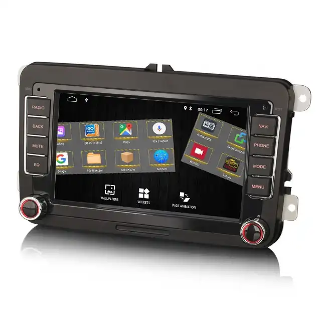 64GB Android 13 2din Auto Multimedia GPS für VW Polo Autoradio BT