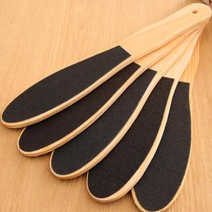 Râpe à <span class=keywords><strong>pieds</strong></span> hauts dissolvant de callosités Lotus manche en bois épurateur de peau morte épurateur de <span class=keywords><strong>pieds</strong></span> Offre Spéciale pédicure fichier <span class=keywords><strong>sable</strong></span> - Product Image 3