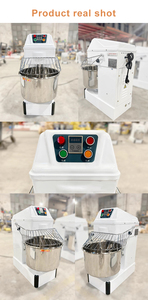 Impastatrice in Acciaio Inox, Mixer <span class=keywords><strong>per</strong></span> <span class=keywords><strong>Impasto</strong></span> Completamente Automatico, Impastatrice Commerciale a Doppia Velocità e Doppia Azione - Product Image 6