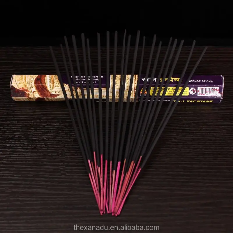 Handmade India Raj Incenses Chemical Free Burner Natural Assorted 70 Aromas Bamboo Stick Bulk Supplier