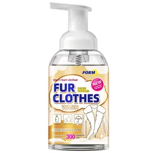 Agent de <span class=keywords><strong>nettoyage</strong></span> à <span class=keywords><strong>sec</strong></span> écologique non parfumé pour cuir de porc en daim de mouton 300 ml Soin d'entretien du sac - Product Image 5