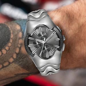 Montre de luxe CILOA à grand cadran pour homme, personnalisable, multifonctionnelle, élégante, décontractée, étanche, montre à quartz de haute qualité - Product Image 2