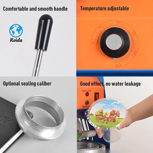 Koida machine à sceller automatique bulle tasse à thé machine à sceller tasse à glaçons machine de remplissage et de scellement automatique tasse scellage ma - Product Image 4