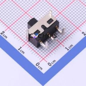 SS-12D11-G3 Slide Switch Through hole Component (THT) Switch Single Pole Double Throw Rectangle Pin Header PC Pin 13.4mm - Product Image 2