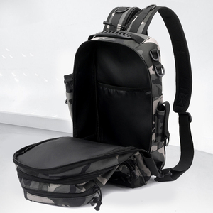Bolsa Multifuncional para Cañas de Pescar, 10-19L, Impermeable, Mochila de Almacenamiento para Equipo de Pesca al Aire Libre, Diseño de Camuflaje Unisex - Product Image 1