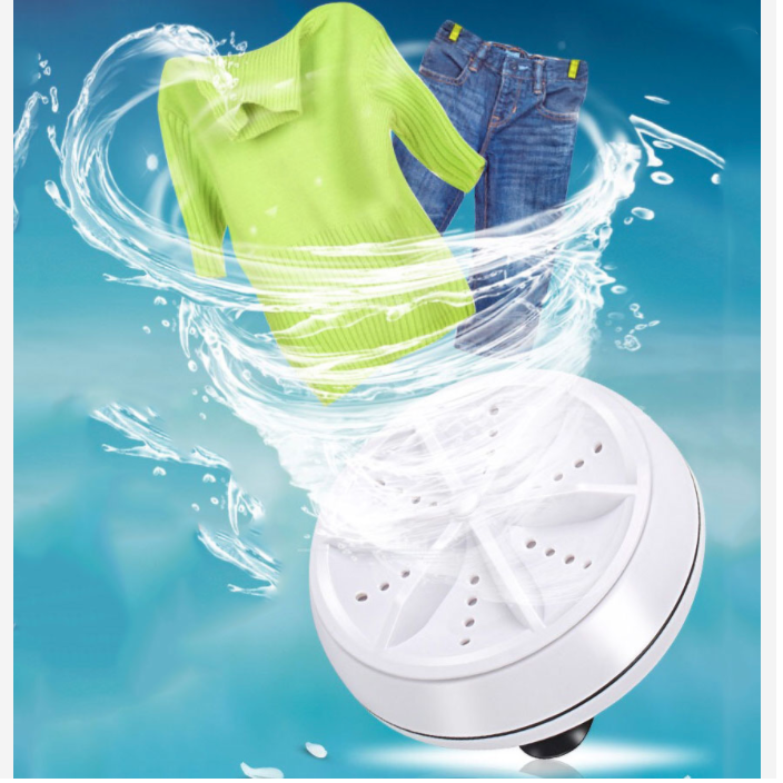 Новинка 2021, портативная мини-машина для стирки одежды с турбиной, ультразвуковая стиральная машина, стиральная машина с энергосберегающей мини-шайбой