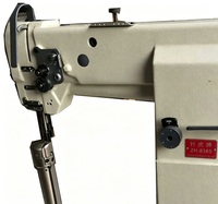 Machine à coudre industrielle à bras haut pour sacs à main et cuir sportif