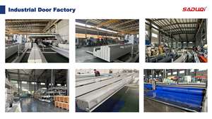 Porte sectionnelle industrielle à installation rapide, faible entretien, en acier, pour centre logistique - Product Image 6