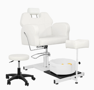 Nuevo modelo de sillón de masaje para pies, especialmente diseñado para clínicas de fisioterapia, simple y moderno con baño de pies ajustable. - Product Image 5