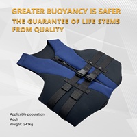 Gilet de sauvetage personnalisé pour adulte en néoprène, gilet de sauvetage léger pour la compétition, gilet de sauvetage pour le surf, gilet de sauvetage PFD