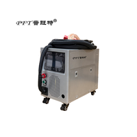 Machine de soudage, de découpe et de nettoyage au laser intégré à fibre optique portable à refroidissement par air PA-1500 pour le métal