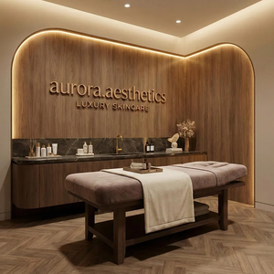 Letreros con Logotipo Empresarial, Letrero para Salón de Belleza y Peluquería, Letrero 3D con Logotipo de Empresa, Diseño de Logotipo, Letrero de Pared para Negocios - Product Image 3