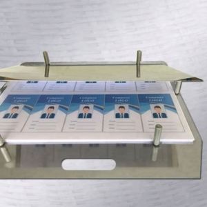 Machine à plastifier A4 PVC pour cartes d'identité, menus de restaurant, café, boissons, cartes de loterie, permis de conduire, cartes de remerciement - Product Image 5